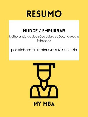 cover image of Resumo--Nudge / Empurrar